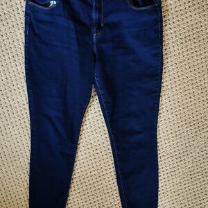 Old Navy Super Skinny Jeans - navy blue
